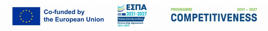Co-funded by the European Union — ESPA 2021–2027, Programme Competitiveness (opens the project poster, PDF)